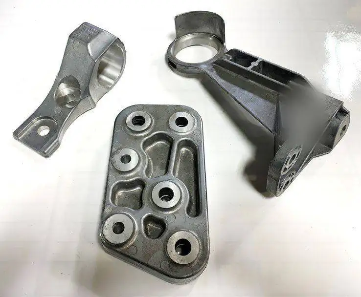 Mounting brackets, Aluminum HPDC, machined