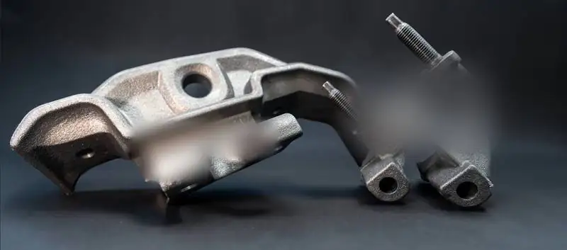 Suspension brackets, Ductile iron, machined