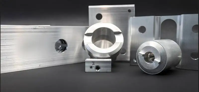 Machined extrusions, 6000 series aluminum