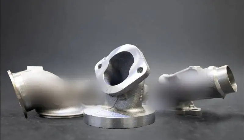 Exhaust and turbo elbows, Cast iron, machined