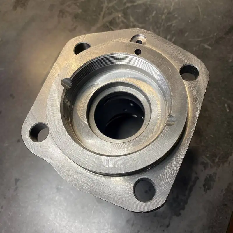 Sealing flange housing, Ductile iron, machined