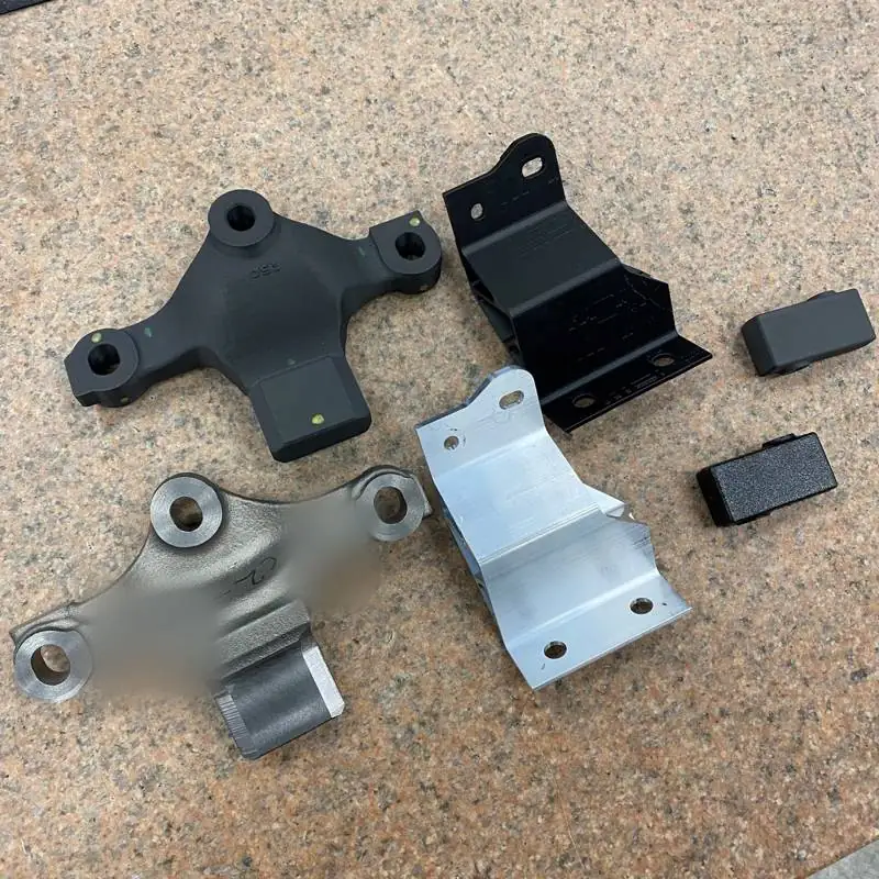 Prototype set, Printed, cast and machined versions